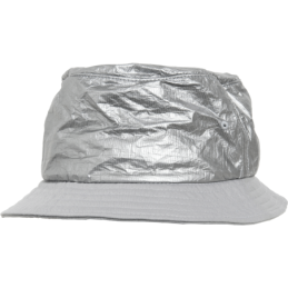 Crinkled Paper Bucket Hat